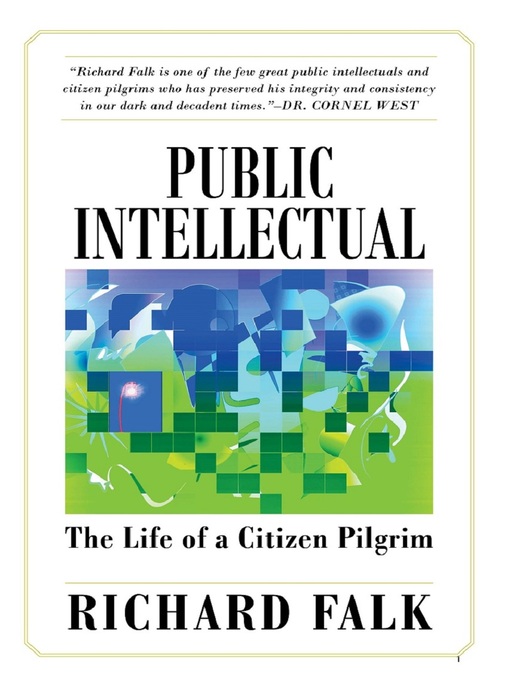 Title details for Public Intellectual by Richard Falk - Available